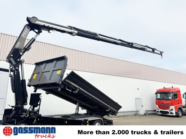 Mercedes-Benz Actros 2545 L 6x2, 2x Bordmatik, Kran Fassi - Φορτηγό ανατρεπόμενο, Φορτηγό με γερανό: φωτογραφία 3 Mercedes-Benz Actros 2545 L 6x2, 2x Bordmatik, Kran Fassi - Φορτηγό ανατρεπόμενο, Φορτηγό με γερανό: φωτογραφία 3