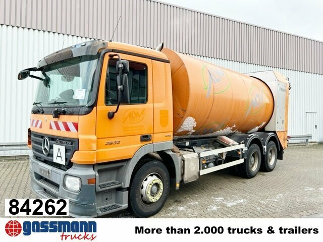 Mercedes-Benz Actros 2632/41 6x4, FAUN Rotopress 520, - Απορριμματοφόρο: φωτογραφία 1 Mercedes-Benz Actros 2632/41 6x4, FAUN Rotopress 520, - Απορριμματοφόρο: φωτογραφία 1