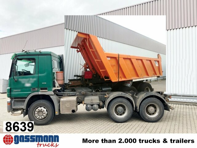Mercedes-Benz Actros 2644/48 K 6x4, Stahlmulde ca. 14m³ - Φορτηγό σασί: φωτογραφία 1 Mercedes-Benz Actros 2644/48 K 6x4, Stahlmulde ca. 14m³ - Φορτηγό σασί: φωτογραφία 1