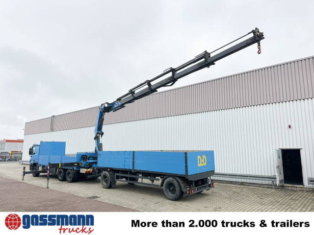 Mercedes-Benz Actros 2741 L 6x4, Twist-Lock ausz. auf 3m, - Φορτηγό με ανοιχτή καρότσα, Φορτηγό με γερανό: φωτογραφία 4 Mercedes-Benz Actros 2741 L 6x4, Twist-Lock ausz. auf 3m, - Φορτηγό με ανοιχτή καρότσα, Φορτηγό με γερανό: φωτογραφία 4