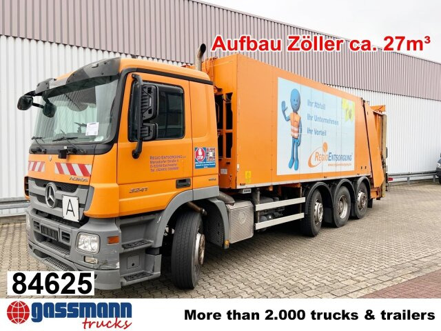 Mercedes-Benz Actros 3241 L 8x2/6, 2x Lenkachse, Zöller - Απορριμματοφόρο: φωτογραφία 1 Mercedes-Benz Actros 3241 L 8x2/6, 2x Lenkachse, Zöller - Απορριμματοφόρο: φωτογραφία 1