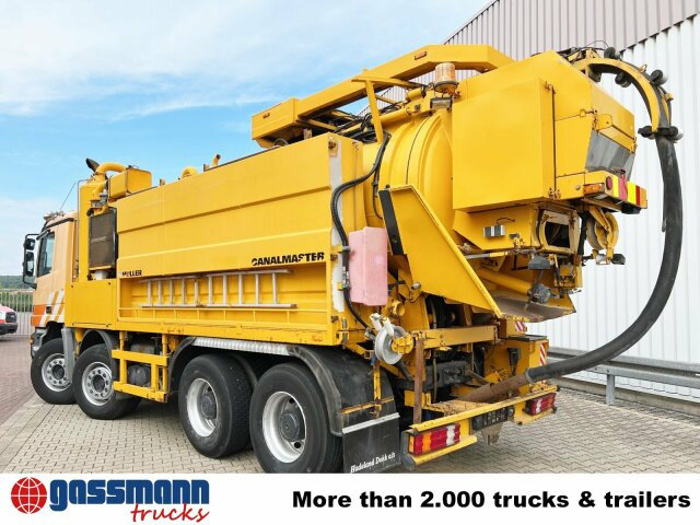 Mercedes-Benz Actros 3243 K 8x4/4, Müller Saug- und - Σάρωθρο δρόμων: φωτογραφία 2 Mercedes-Benz Actros 3243 K 8x4/4, Müller Saug- und - Σάρωθρο δρόμων: φωτογραφία 2