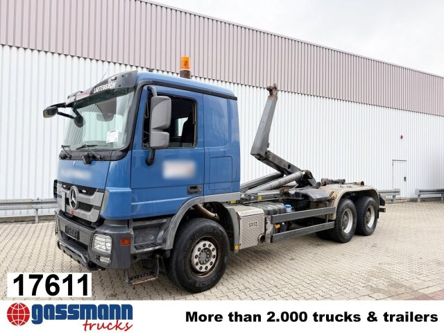 Mercedes-Benz Actros 3346 6x4, Retarder - Φορτηγό φόρτωσης γάντζου: φωτογραφία 1 Mercedes-Benz Actros 3346 6x4, Retarder - Φορτηγό φόρτωσης γάντζου: φωτογραφία 1