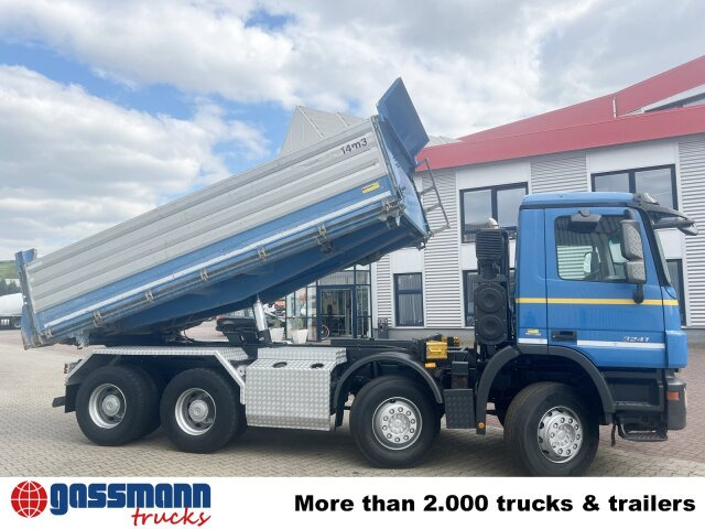 Φορτηγό ανατρεπόμενο Mercedes-Benz Actros MP 3, 3241/8x4, Alukipper Bordmatik,: φωτογραφία 9