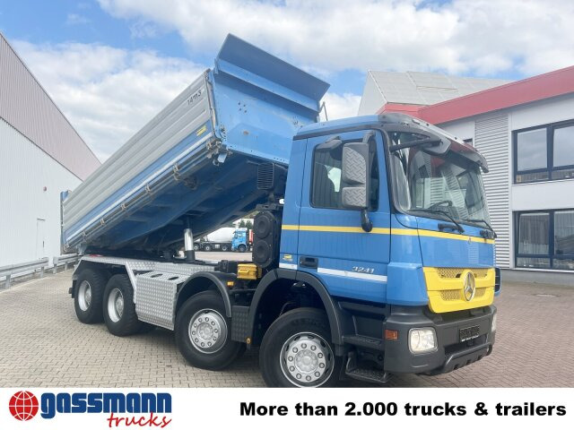 Φορτηγό ανατρεπόμενο Mercedes-Benz Actros MP 3, 3241/8x4, Alukipper Bordmatik,: φωτογραφία 8