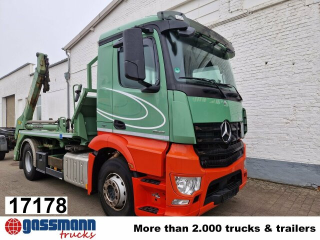 Mercedes-Benz Antos 1848 L 4x2, Meiller AK 12 MTG Teleskop, - Φορτηγό καδοφόρος φορτωτής: φωτογραφία 1 Mercedes-Benz Antos 1848 L 4x2, Meiller AK 12 MTG Teleskop, - Φορτηγό καδοφόρος φορτωτής: φωτογραφία 1