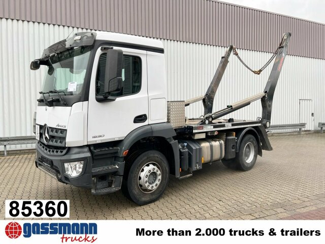 Mercedes-Benz Arocs 1830 K 4x2, Funk - Φορτηγό καδοφόρος φορτωτής: φωτογραφία 1 Mercedes-Benz Arocs 1830 K 4x2, Funk - Φορτηγό καδοφόρος φορτωτής: φωτογραφία 1