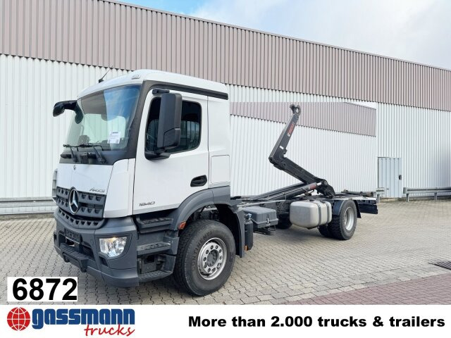 Mercedes-Benz Arocs 1840 L 4x2/48, MultimediaCockpit, Navi - Φορτηγό φόρτωσης γάντζου: φωτογραφία 1 Mercedes-Benz Arocs 1840 L 4x2/48, MultimediaCockpit, Navi - Φορτηγό φόρτωσης γάντζου: φωτογραφία 1
