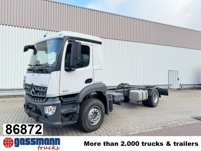 Mercedes-Benz Arocs 1840 L 4x2, MultimediaCockpit, Navi - Φορτηγό σασί: φωτογραφία 1 Mercedes-Benz Arocs 1840 L 4x2, MultimediaCockpit, Navi - Φορτηγό σασί: φωτογραφία 1