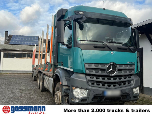Mercedes-Benz Arocs 2651 L 6x4, Retarder, StreamSpace, - Φορτηγό ξυλείας, Φορτηγό με γερανό: φωτογραφία 2 Mercedes-Benz Arocs 2651 L 6x4, Retarder, StreamSpace, - Φορτηγό ξυλείας, Φορτηγό με γερανό: φωτογραφία 2