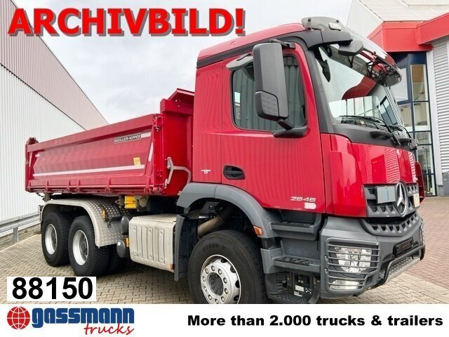 Mercedes-Benz Arocs 2653 K 6x4, Retarder, MultimediaCockpit, - Φορτηγό ανατρεπόμενο: φωτογραφία 1 Mercedes-Benz Arocs 2653 K 6x4, Retarder, MultimediaCockpit, - Φορτηγό ανατρεπόμενο: φωτογραφία 1
