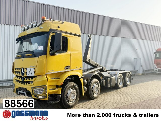 Mercedes-Benz Arocs 3245 LK 8x4/4, Navi, Motorabtrieb, Meiller - Φορτηγό φόρτωσης γάντζου: φωτογραφία 1 Mercedes-Benz Arocs 3245 LK 8x4/4, Navi, Motorabtrieb, Meiller - Φορτηγό φόρτωσης γάντζου: φωτογραφία 1