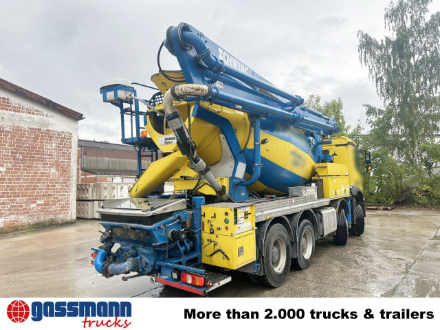 Μπετονιέρα φορτηγό Mercedes-Benz Arocs 3246 B 8x4 Stetter Mischer 7m³, Pumpe 25m: φωτογραφία 10
