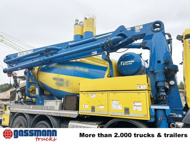 Μπετονιέρα φορτηγό Mercedes-Benz Arocs 3246 B 8x4 Stetter Mischer 7m³, Pumpe 25m: φωτογραφία 12