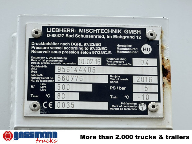 Mercedes-Benz Arocs 3251 8x4/4, Betonmischer Liebherr ca. 9m³ - Μπετονιέρα φορτηγό: φωτογραφία 4 Mercedes-Benz Arocs 3251 8x4/4, Betonmischer Liebherr ca. 9m³ - Μπετονιέρα φορτηγό: φωτογραφία 4