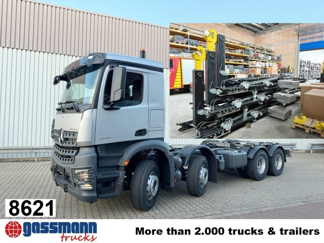 Mercedes-Benz Arocs 3253 L 8x4/4, MultimediaCockpit, Navi, - Φορτηγό φόρτωσης γάντζου: φωτογραφία 1 Mercedes-Benz Arocs 3253 L 8x4/4, MultimediaCockpit, Navi, - Φορτηγό φόρτωσης γάντζου: φωτογραφία 1