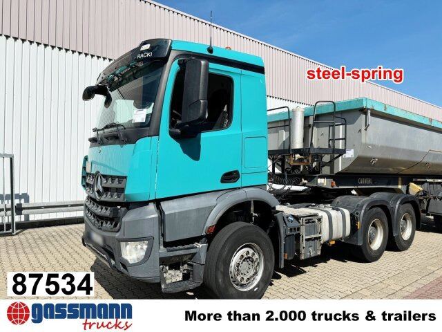 Mercedes-Benz Arocs 3343 S 6x4, Full Steel, 3x Vorhanden! - Τράκτορας: φωτογραφία 1 Mercedes-Benz Arocs 3343 S 6x4, Full Steel, 3x Vorhanden! - Τράκτορας: φωτογραφία 1