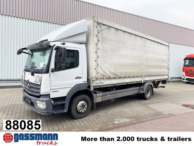 Mercedes-Benz Atego 1530 L 4x2 mit LBW Dhollandia - Φορτηγό με ανοιχτή καρότσα: φωτογραφία 1 Mercedes-Benz Atego 1530 L 4x2 mit LBW Dhollandia - Φορτηγό με ανοιχτή καρότσα: φωτογραφία 1