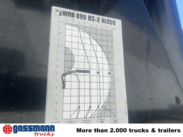 Mercedes-Benz Atego 1624/27 4x2, Heckkran Hiab 099 BS-2 HiDuo, - Φορτηγό ανατρεπόμενο, Φορτηγό με γερανό: φωτογραφία 2 Mercedes-Benz Atego 1624/27 4x2, Heckkran Hiab 099 BS-2 HiDuo, - Φορτηγό ανατρεπόμενο, Φορτηγό με γερανό: φωτογραφία 2
