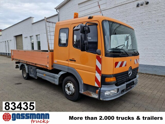 Mercedes-Benz Atego 815 4x2, 2x AHK - Φορτηγό με ανοιχτή καρότσα: φωτογραφία 1 Mercedes-Benz Atego 815 4x2, 2x AHK - Φορτηγό με ανοιχτή καρότσα: φωτογραφία 1