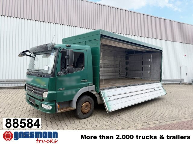 Mercedes-Benz Atego 818 L 4x2, Getränkekoffer, 2x AHK - Φορτηγό κόφα: φωτογραφία 1 Mercedes-Benz Atego 818 L 4x2, Getränkekoffer, 2x AHK - Φορτηγό κόφα: φωτογραφία 1