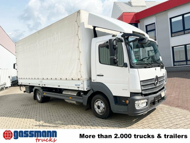 Φορτηγό με ανοιχτή καρότσα Mercedes-Benz Atego 818 L 4x2 mit Sörensen LBW: φωτογραφία 9