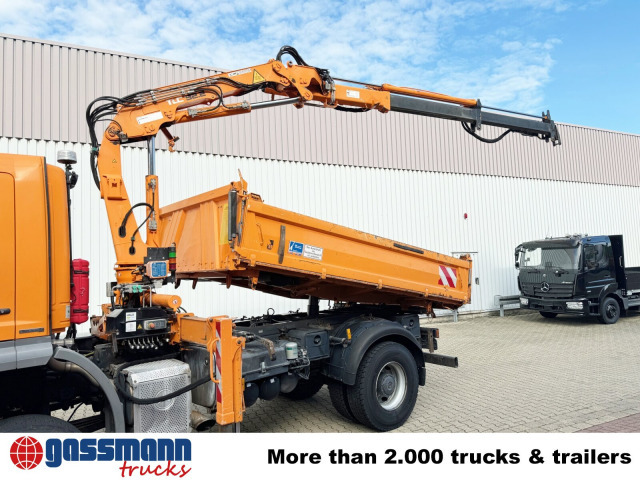 Mercedes-Benz Axor 1833 AK 4x4, Winterdienstausstattung, Kran - Φορτηγό ανατρεπόμενο, Φορτηγό με γερανό: φωτογραφία 3 Mercedes-Benz Axor 1833 AK 4x4, Winterdienstausstattung, Kran - Φορτηγό ανατρεπόμενο, Φορτηγό με γερανό: φωτογραφία 3