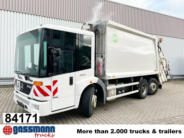 Mercedes-Benz Econic 2633 L/NLA 6x2/4, Lenkachse, - Απορριμματοφόρο: φωτογραφία 1 Mercedes-Benz Econic 2633 L/NLA 6x2/4, Lenkachse, - Απορριμματοφόρο: φωτογραφία 1