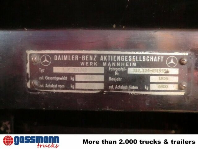 Mercedes-Benz LAF 311 4x4 LF16, Feuerwehr - Πυροσβεστικό όχημα: φωτογραφία 3 Mercedes-Benz LAF 311 4x4 LF16, Feuerwehr - Πυροσβεστικό όχημα: φωτογραφία 3