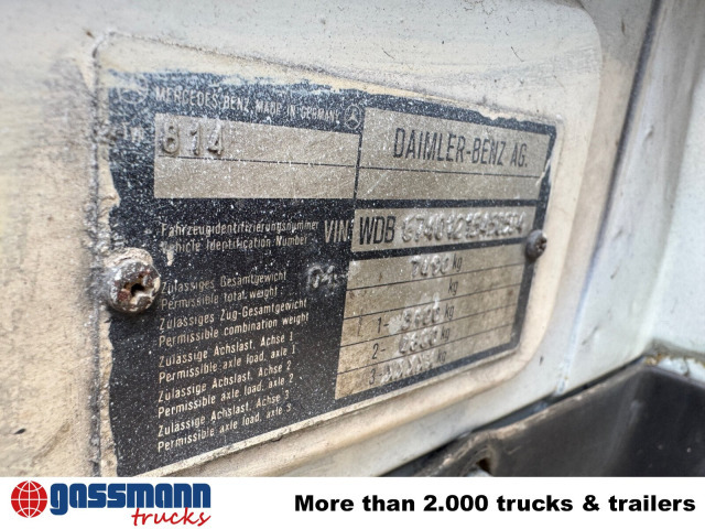 Mercedes-Benz LK 814 4x2, 6-Zylinder, City-Abroller - Φορτηγό φόρτωσης γάντζου: φωτογραφία 3 Mercedes-Benz LK 814 4x2, 6-Zylinder, City-Abroller - Φορτηγό φόρτωσης γάντζου: φωτογραφία 3
