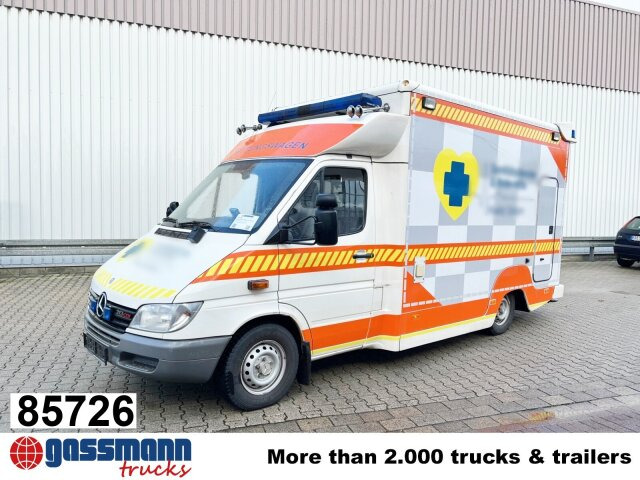 Mercedes-Benz Sprinter 313 CDI 4x2, Rettungswagen - Βαν: φωτογραφία 1 Mercedes-Benz Sprinter 313 CDI 4x2, Rettungswagen - Βαν: φωτογραφία 1