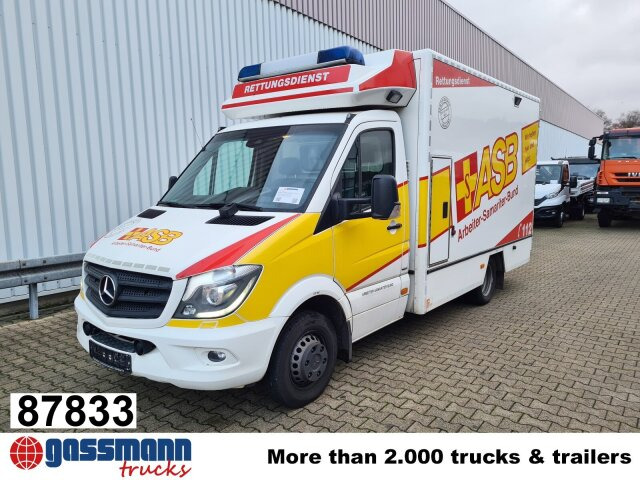 Mercedes-Benz Sprinter 516 CDI 4x2, Rettungswagen - Βαν: φωτογραφία 1 Mercedes-Benz Sprinter 516 CDI 4x2, Rettungswagen - Βαν: φωτογραφία 1