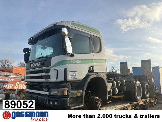 Scania 124C 400 6x6 - Φορτηγό σασί: φωτογραφία 1 Scania 124C 400 6x6 - Φορτηγό σασί: φωτογραφία 1