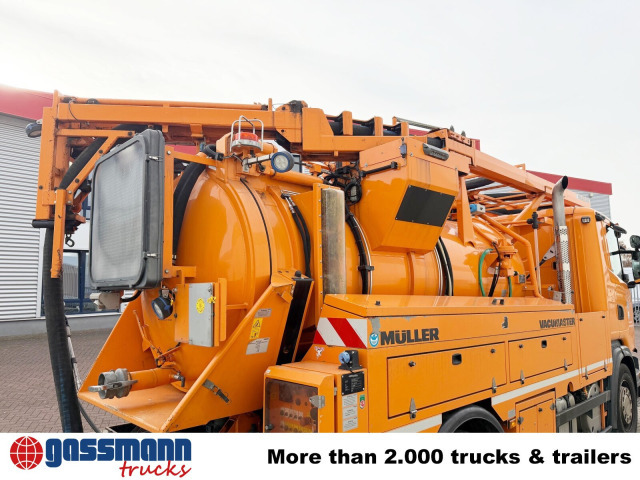 Σάρωθρο δρόμων Scania G 320 4x2, Müller Vacumaster ca. 5,5m³, Funk: φωτογραφία 11