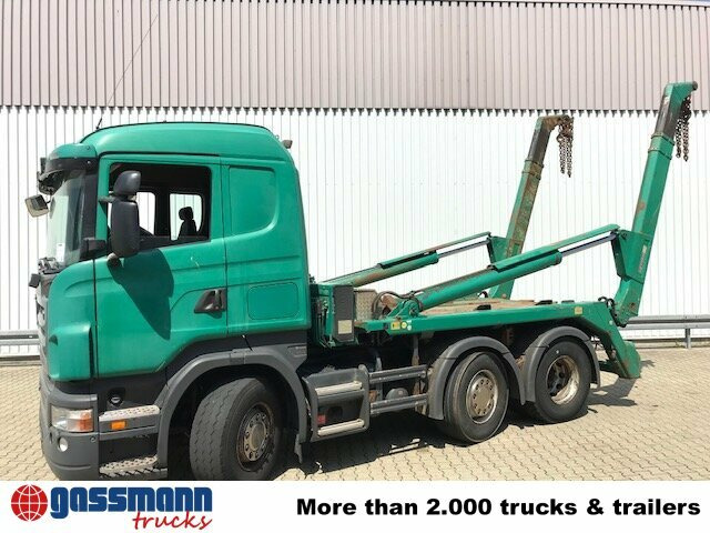 Scania R420 6x2/4 Vorlauflenk-/Liftachse - Φορτηγό καδοφόρος φορτωτής: φωτογραφία 2 Scania R420 6x2/4 Vorlauflenk-/Liftachse - Φορτηγό καδοφόρος φορτωτής: φωτογραφία 2