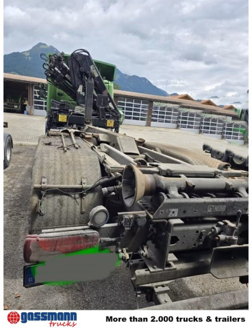 Scania Scania G 480/6x2-4, Lenk-Liftachse, Hiab Kran - Φορτηγό φόρτωσης γάντζου, Φορτηγό με γερανό: φωτογραφία 3 Scania Scania G 480/6x2-4, Lenk-Liftachse, Hiab Kran - Φορτηγό φόρτωσης γάντζου, Φορτηγό με γερανό: φωτογραφία 3