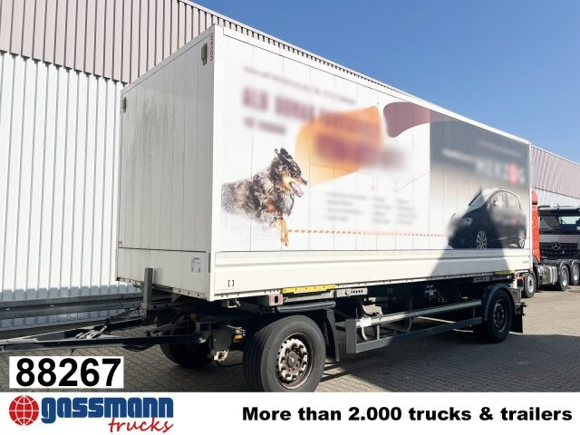 Schmitz Cargobull AWF 18, Verzinkt, Ex-Fahrschule - Ρυμούλκα μεταφοράς εμπορευματοκιβωτίων/ Κινητό αμάξωμα: φωτογραφία 1 Schmitz Cargobull AWF 18, Verzinkt, Ex-Fahrschule - Ρυμούλκα μεταφοράς εμπορευματοκιβωτίων/ Κινητό αμάξωμα: φωτογραφία 1