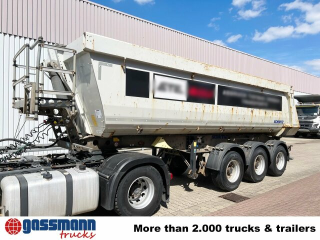 Schmitz Cargobull SKI 24 SL 7.2, Stahlmulde ca. 27m³, Liftachse - Επικαθήμενο ανατρεπόμενο: φωτογραφία 4 Schmitz Cargobull SKI 24 SL 7.2, Stahlmulde ca. 27m³, Liftachse - Επικαθήμενο ανατρεπόμενο: φωτογραφία 4