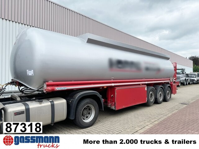 Schrader Z-STA 24-42.7/4, 4 Kammern, ca. 42700l, 2x - Επικαθήμενο βυτίο: φωτογραφία 1 Schrader Z-STA 24-42.7/4, 4 Kammern, ca. 42700l, 2x - Επικαθήμενο βυτίο: φωτογραφία 1