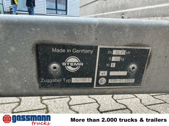 Stema Ateo 2 Autotransportanhänger - Ρυμούλκα με χαμηλό δάπεδο: φωτογραφία 5 Stema Ateo 2 Autotransportanhänger - Ρυμούλκα με χαμηλό δάπεδο: φωτογραφία 5