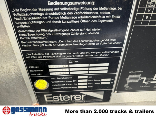 Tankaufbau ca. 13.350l, 2 Kammern - Φορτηγό βυτιοφόρο: φωτογραφία 5 Tankaufbau ca. 13.350l, 2 Kammern - Φορτηγό βυτιοφόρο: φωτογραφία 5