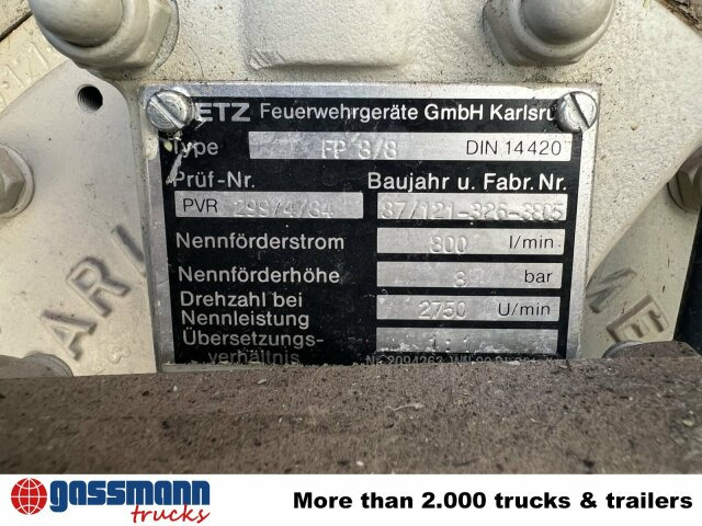 Unimog U 1300 L 435/11 4x4, -Feuerwehr - Πυροσβεστικό όχημα: φωτογραφία 2 Unimog U 1300 L 435/11 4x4, -Feuerwehr - Πυροσβεστικό όχημα: φωτογραφία 2