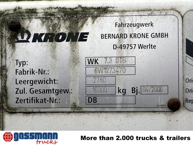 WK 7.3 STG Wechselbrücke, Ex-Fahrschule! - Κλειστά aμάξωμα: φωτογραφία 5 WK 7.3 STG Wechselbrücke, Ex-Fahrschule! - Κλειστά aμάξωμα: φωτογραφία 5