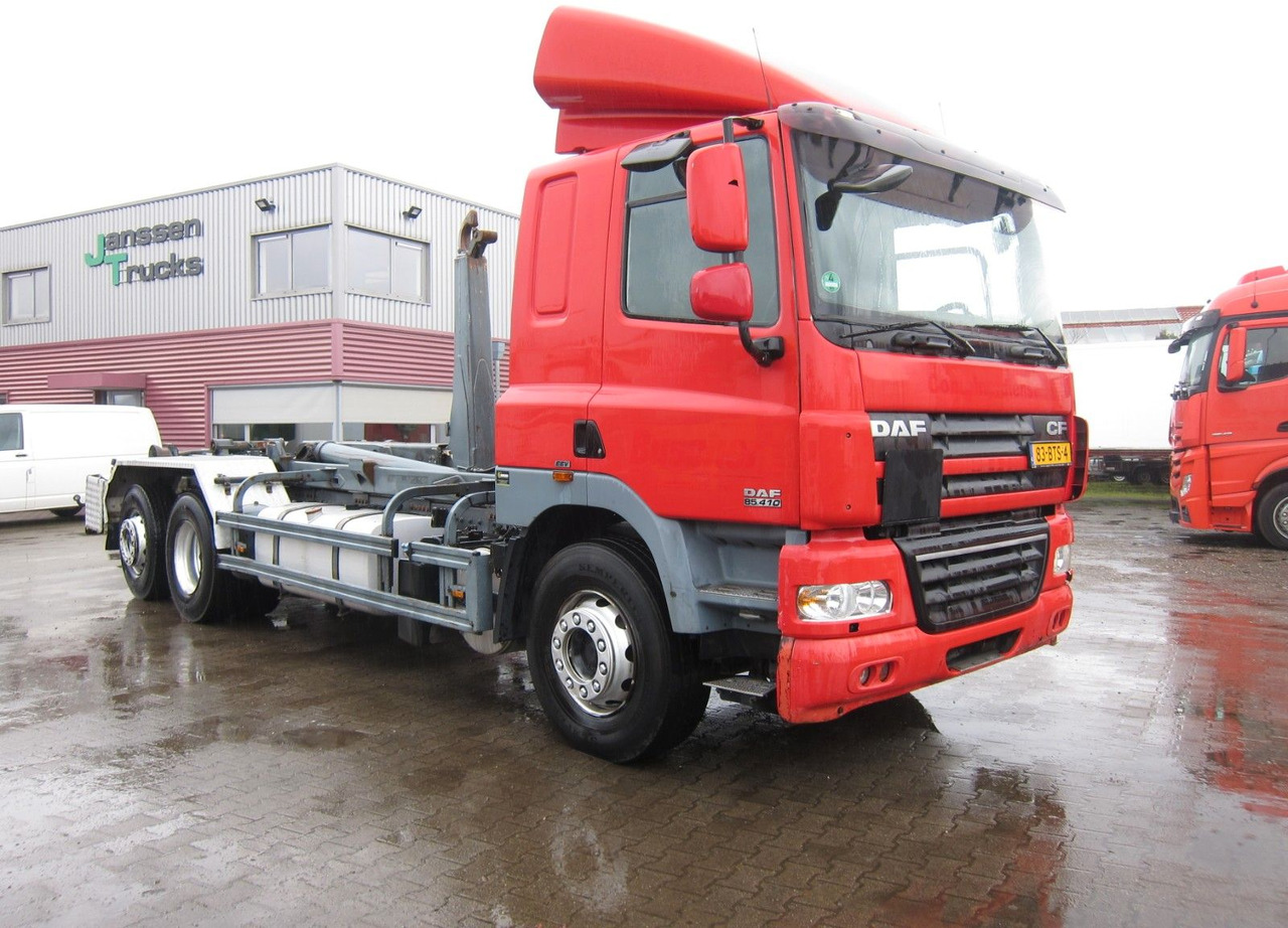 DAF CF 85 410 6X2*4 Meiller Haken Manual Retarder - Φορτηγό φόρτωσης γάντζου: φωτογραφία 1 DAF CF 85 410 6X2*4 Meiller Haken Manual Retarder - Φορτηγό φόρτωσης γάντζου: φωτογραφία 1