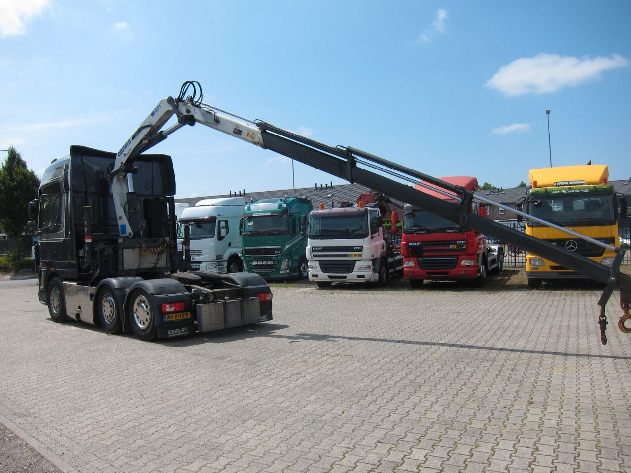 DAF XF 105 510 6X2 Copma 21t/m Kran/Crane/ Grua/Funk - Τράκτορας: φωτογραφία 3 DAF XF 105 510 6X2 Copma 21t/m Kran/Crane/ Grua/Funk - Τράκτορας: φωτογραφία 3