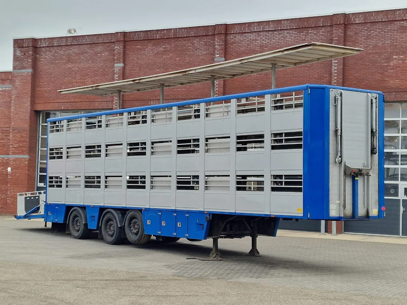 Επικαθήμενο μεταφορά ζώων Berdex 0S1227 - 3 deck Livestock - Loadlift - Steering axle: φωτογραφία 1