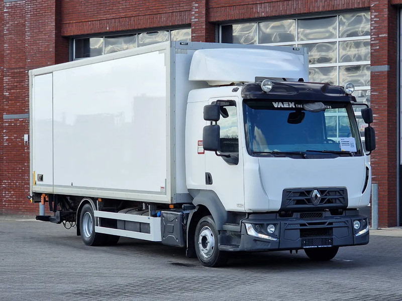 Renault D 12.250 4x2 - Box - Loadlift 1.500 KG - A/C - Euro 6 - Automatic - Camera system - Φορτηγό κόφα: φωτογραφία 1 Renault D 12.250 4x2 - Box - Loadlift 1.500 KG - A/C - Euro 6 - Automatic - Camera system - Φορτηγό κόφα: φωτογραφία 1