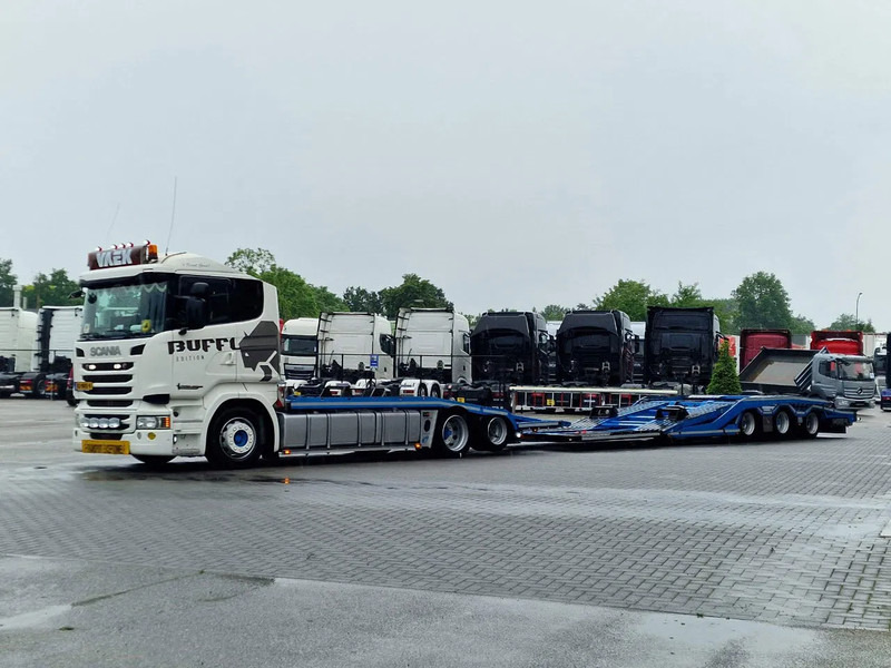 Scania R450 6x2 Trucktransporter GS Meppel + Trailer 2008 - Perfect condition - Retarder - Φορτηγό αυτοκινητάμαξα: φωτογραφία 4 Scania R450 6x2 Trucktransporter GS Meppel + Trailer 2008 - Perfect condition - Retarder - Φορτηγό αυτοκινητάμαξα: φωτογραφία 4