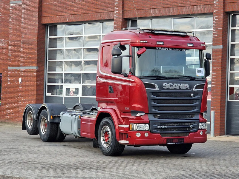 Scania R520 V8 6x2 Chassis - 4.50 WB - Euro 6 - Full air - Φορτηγό σασί: φωτογραφία 1 Scania R520 V8 6x2 Chassis - 4.50 WB - Euro 6 - Full air - Φορτηγό σασί: φωτογραφία 1