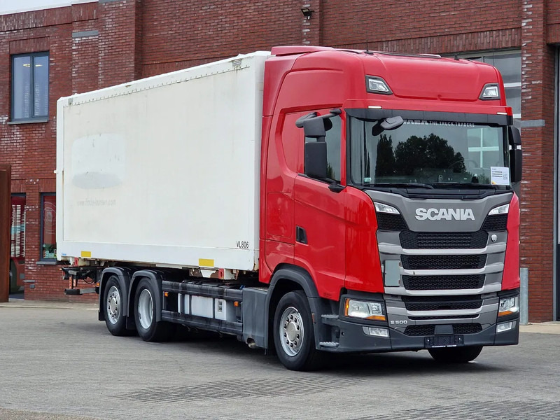 Scania S500 NGS B6X2NB BDF / Box / Loadinglift / Full air / retarder - Φορτηγό κόφα: φωτογραφία 1 Scania S500 NGS B6X2NB BDF / Box / Loadinglift / Full air / retarder - Φορτηγό κόφα: φωτογραφία 1